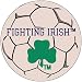 Fanmats Notre Dame Fighting Irish Soccer Ball-Shaped Mats