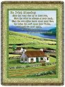 Irish Blessing Tapestry Throw Blanket