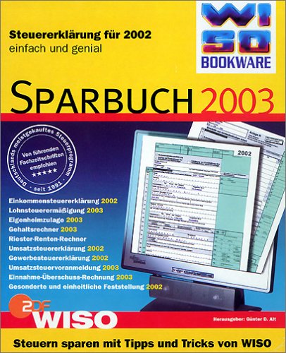 WISO Sparbuch 2003