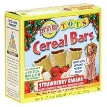 Earth's Best Organic Tots Cereal Bars, Strawberry Banana, 5.3-Ounce Boxes (Pack of 6)
From Earth's Best
