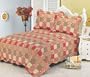 3Pcs Vintage Patchwork Reversable Quilt Set Twin