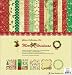 Best Creation 12 by 12-Inch 11 Page Glitter Collection Kit with Stickers and Chipboard, Merry Christmas