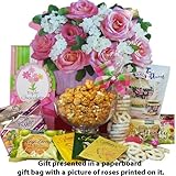 Art of Appreciation Gift Baskets Blooming Gift Bag of Tea, Sweets and Treats