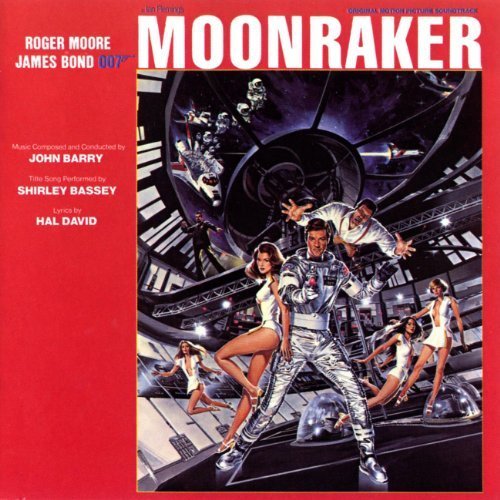 Original album cover of Moonraker by Shirley Bassey Original recording reissued, Original recording remastered, Soundtrack edition (2003) Audio CD by James Bond - OST