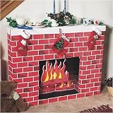 Corrugated Fireplace Each