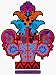 Chinese Vase Auto Glass Sticker