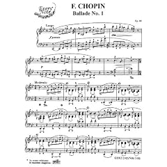 Chopin Ballade No. 1 Op. 23: Instantly download and print sheet music