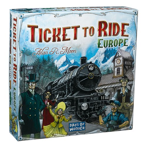 Childrens Toyshop  Third Party New : Ticket To Ride Europe