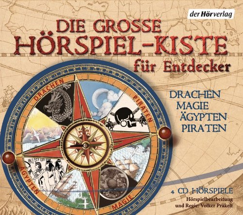 der H&ouml;rverlag Die gro&szlig;e H&ouml;rspiel-Kiste f&uuml;r Entdecker: Piraten, Drachen, Magie und &Auml;gypten