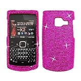 Nokia TMobile T-Mobile X2 X-2 Cell Phone Purple Full Crystals Diamonds Blin ....