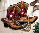 Cowboy Boots Small Area Rug by Winston Brands