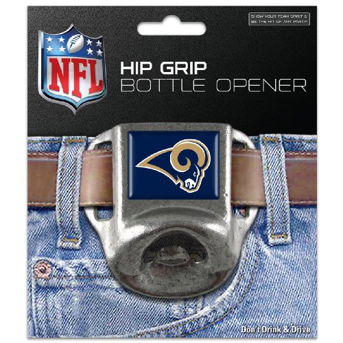 St Louis Rams Hip Grip Bottle Opener