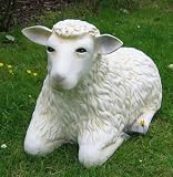 Eigenschaften   / Tierfigur Schaf für Innen & Aussen - HANDBEMALT
