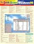 Quick Access Handy Reference: Windows 95 Desktop, Clep Test Ser. (Quick Access Computer Reference Charts)