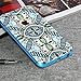 iPhone 6 Case, Coolden Embossed Totem Scratch Proof Slim cover iphone 6 iphone 6S Protective Shell PC Bumper Removable Non-slip Anti-Shock Skin Sleeve for iPhone 6/6S 4.7'' (Blue)