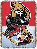 NHL Ottawa Senators 48-Inch-by-60-Inch Acrylic Tapestry Throw