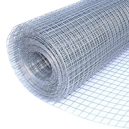 ALEKO Mesh Wire Roll Cloth 16 Gauge Steel 50 Feet Long 40 Inch Height 1