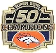 2016 NFL Super Bowl 50 Champions Denver Broncos Collectors Label Pin