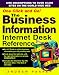 Book The Business Information Internet Desk Reference