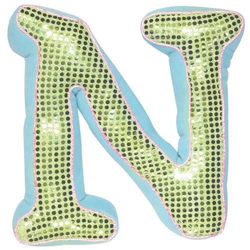 Inormous Initials Pillow- N