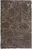 IMAGE OF NuLoom Bella Marbles Shaggy 5 Foot 2 Foot x 7 Foot 6 Foot Polypropylene Area Rug, Brown