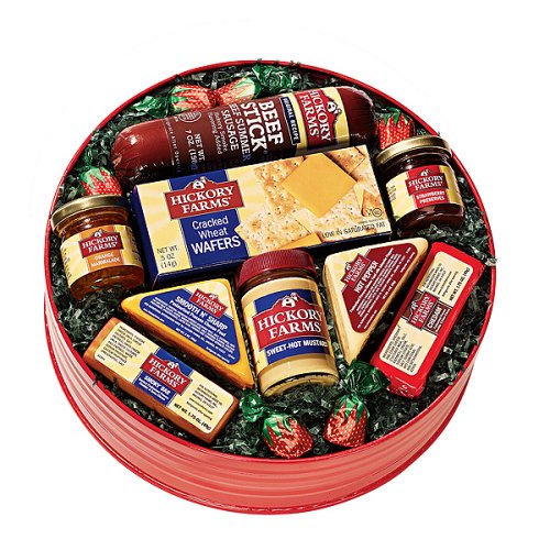 Childrens Toyshop  Gourmet Food : Hickory Farms Party Tin
