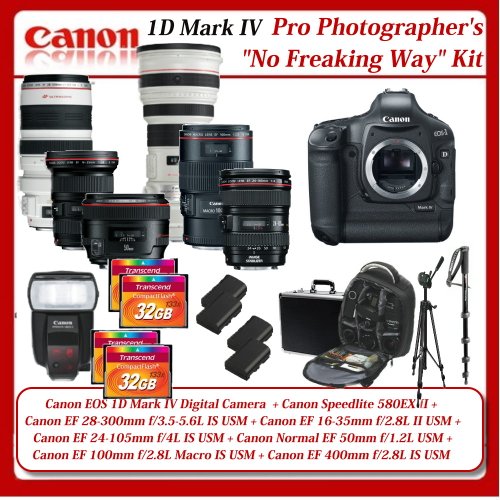 Canon EOS 1D Mark IV Digital Camera  Professional 