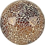 LAMPS PLUS Decorative Mosaic Glass Crackle Ball