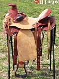 Hilason Western Wade Ranch Roping Cowboy Saddle