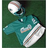 Miami Dolphins Kids/Youth Football Helmet Uniform Set