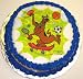 Scooby Doo Lemon Decorated Cake Single Layer 8