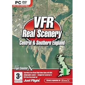 VFR Real Scenery: Central and Southern England (PC DVD)