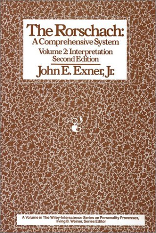 The Rorschach: A Comprehensive System, Vol. 2: Interpretation, 2nd Edition