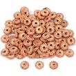 Rope Bali Spacer Beads Copper Plated 5.5mm Approx 100