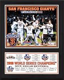 San Francisco Giants Sublimated 12x15 Plaque | Details: 2010 World Series Champions