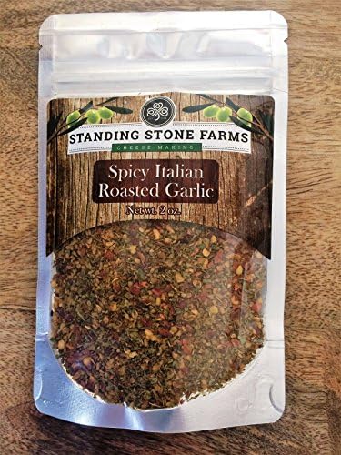 Standing Stone Farms - SPICY ITALIAN ROASTED GARLIC Herbs & Spices