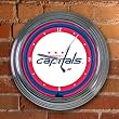 Washington Capitals Team 14" Neon Clock NHL Hockey Fan Shop Sports Team Merchandise