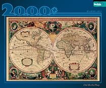 Buffalo Games 2000 Piece Old World Map