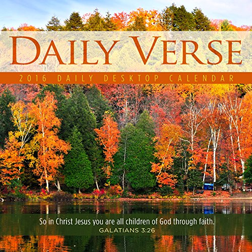 2016 Daily Verse Daily Desktop Calendar