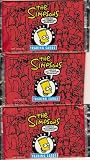The Simpson's Series 2 Skybox Trading Card Pack (1994) - 3 Factory Packs