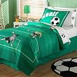 Pem America Soccer Full / QueenQuilt with 2 Shams
