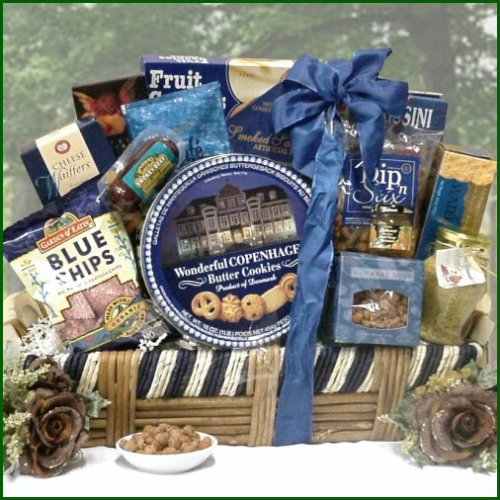 True Blue: Gourmet Gift Basket by Christmas Blend