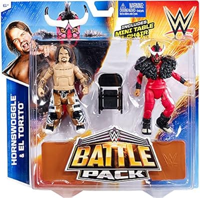 WWE Battle Pack Series #34: Hornswoggle vs. El Torito Action Figure (2-Pack)