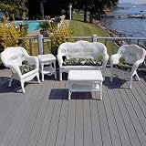 5 Piece Sahara Wicker Seating Set