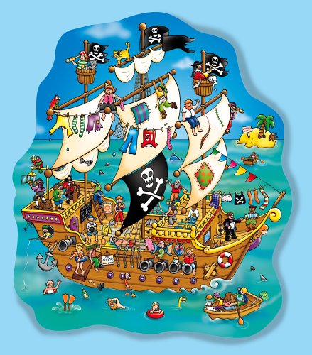 Childrens Toyshop  Toys : Orchard Toys Pirate Ship Puzzle