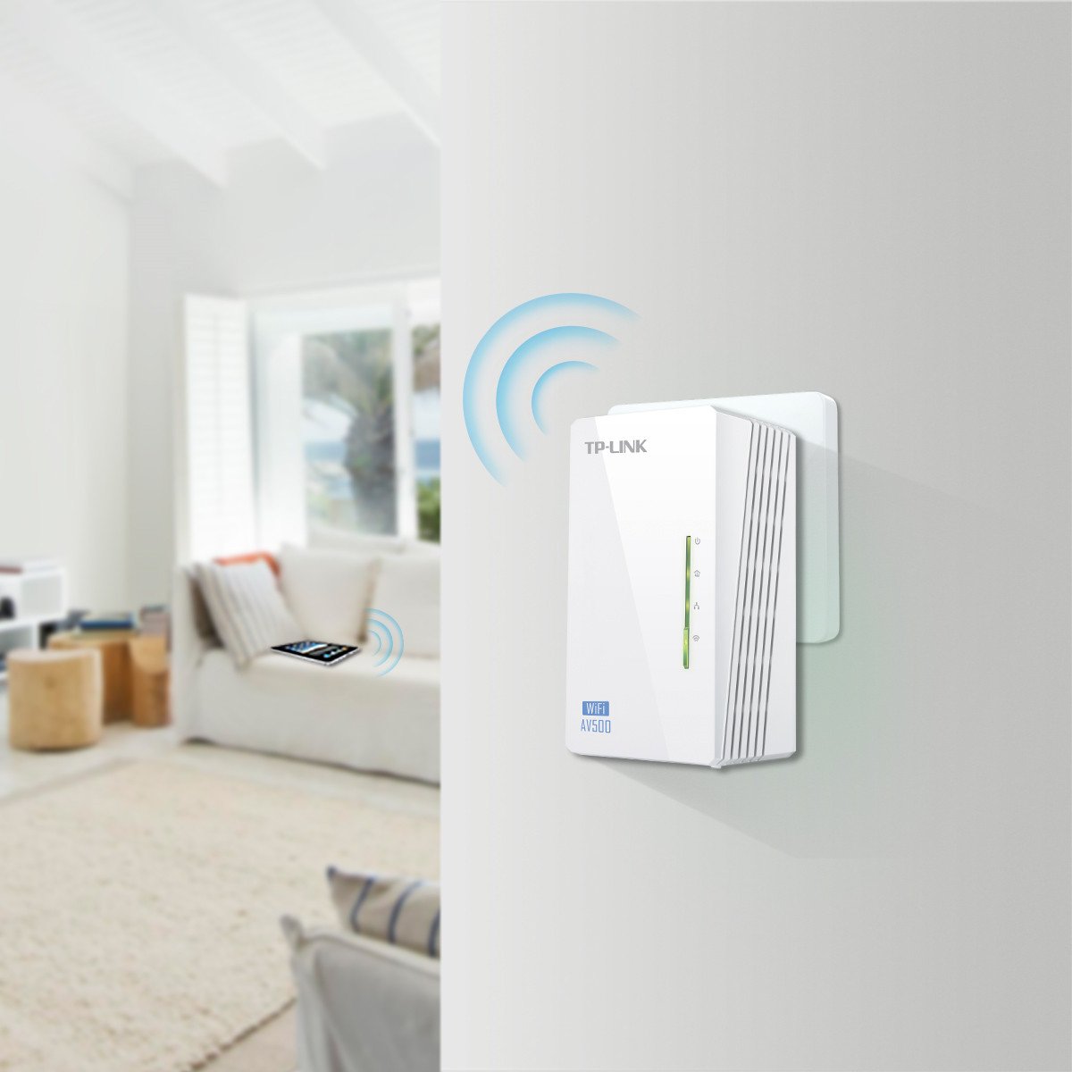 V500 TL WPA4220 300Mbps Wifi Powerline E