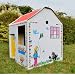 Play House - Cardboard Colour In Childs Wendy House