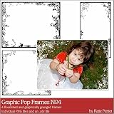 Photoshop Brushes - Graphic Pop Grunge Frames No. 04