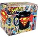 Search : Superman - DC Comics Merchandise - Giant Ceramic Coffee Mug (Black & Logo) (Holds 25 Fl. Oz.)