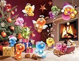Ravensburger 16643 - Gelini ""Wilde Weihnachten"" - 2000 Teile Puzzle
